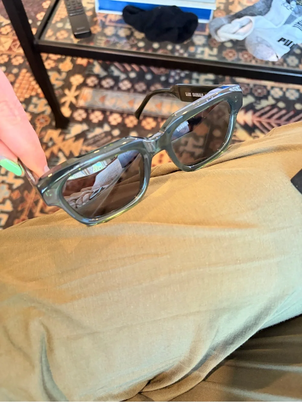 Men's Sunglasses Case - Black